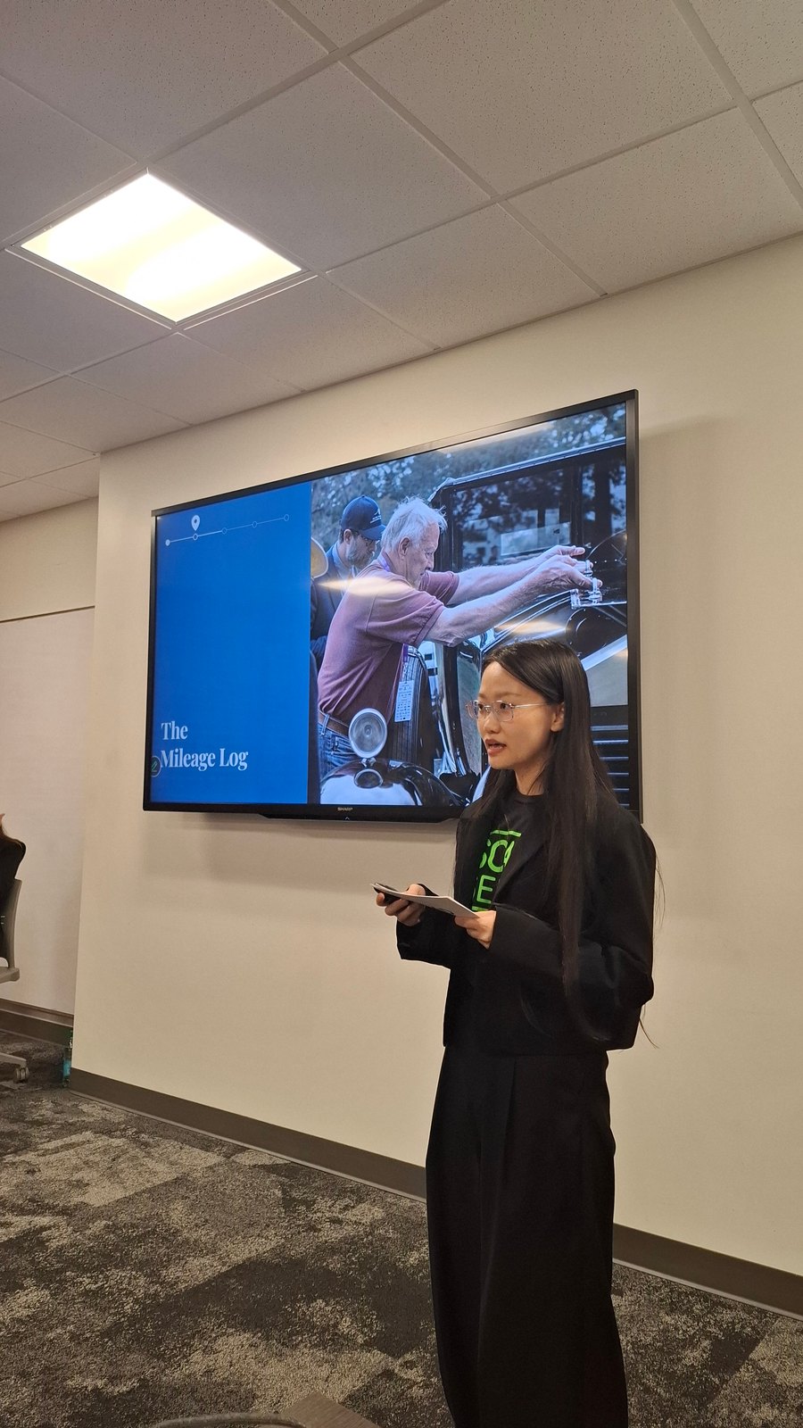 Presenting a class project