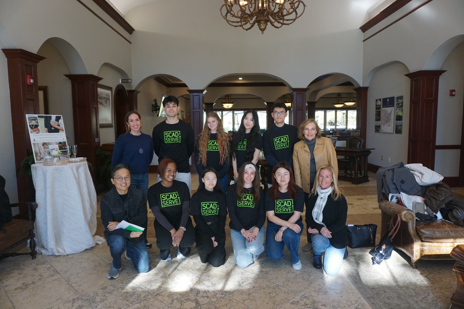 SCAD SERVE team photo